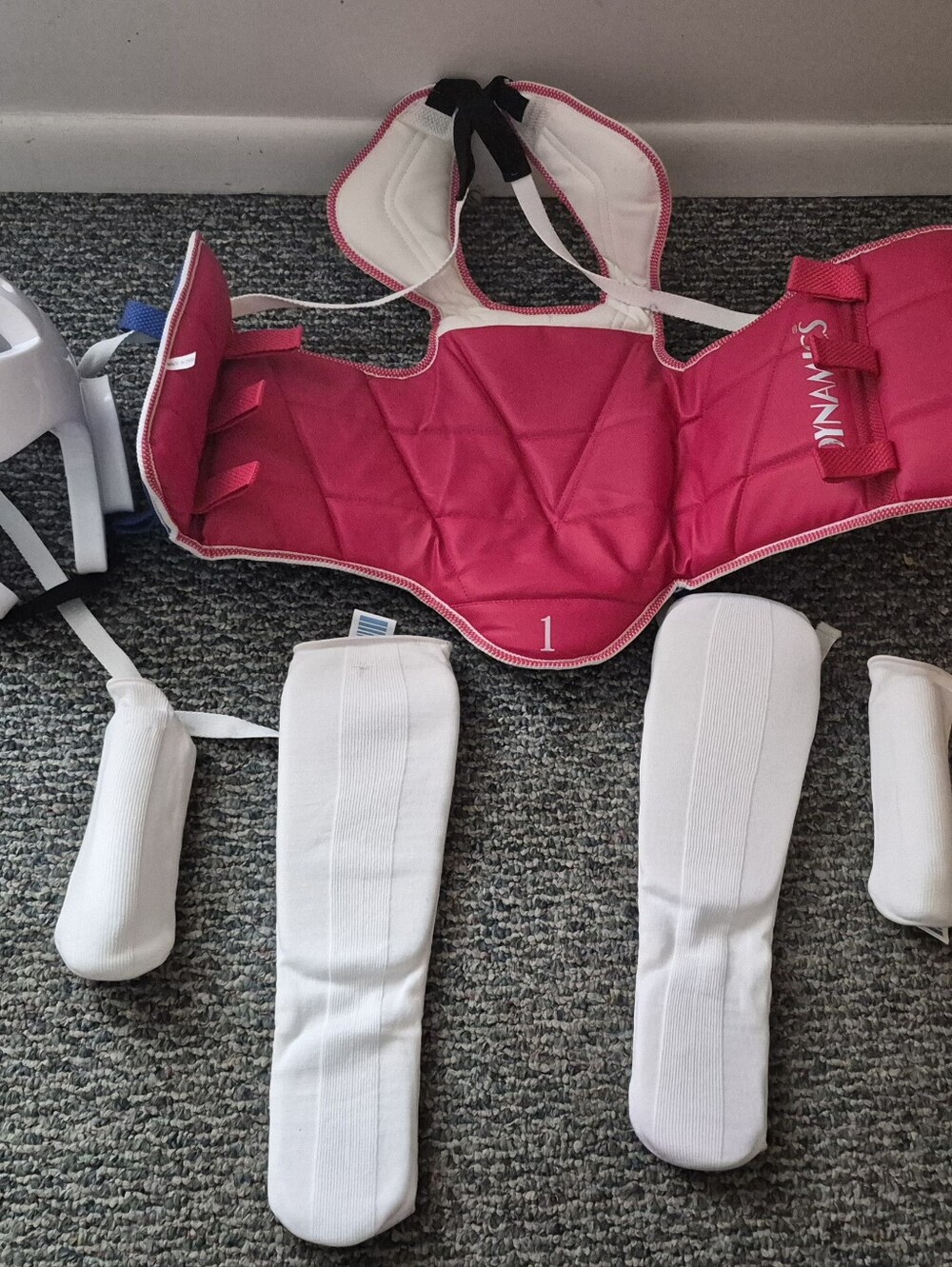 Dynamics taekwondo sparring gear